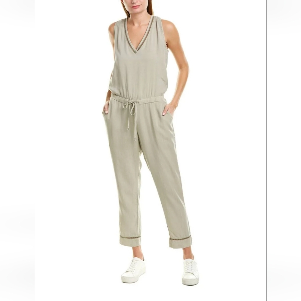 NWT Bella Dahl Chambray Cross Back Jumpsuit Size XS